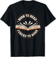 Born To Read Forced To Work T-Shirt - T-Shirt | Black