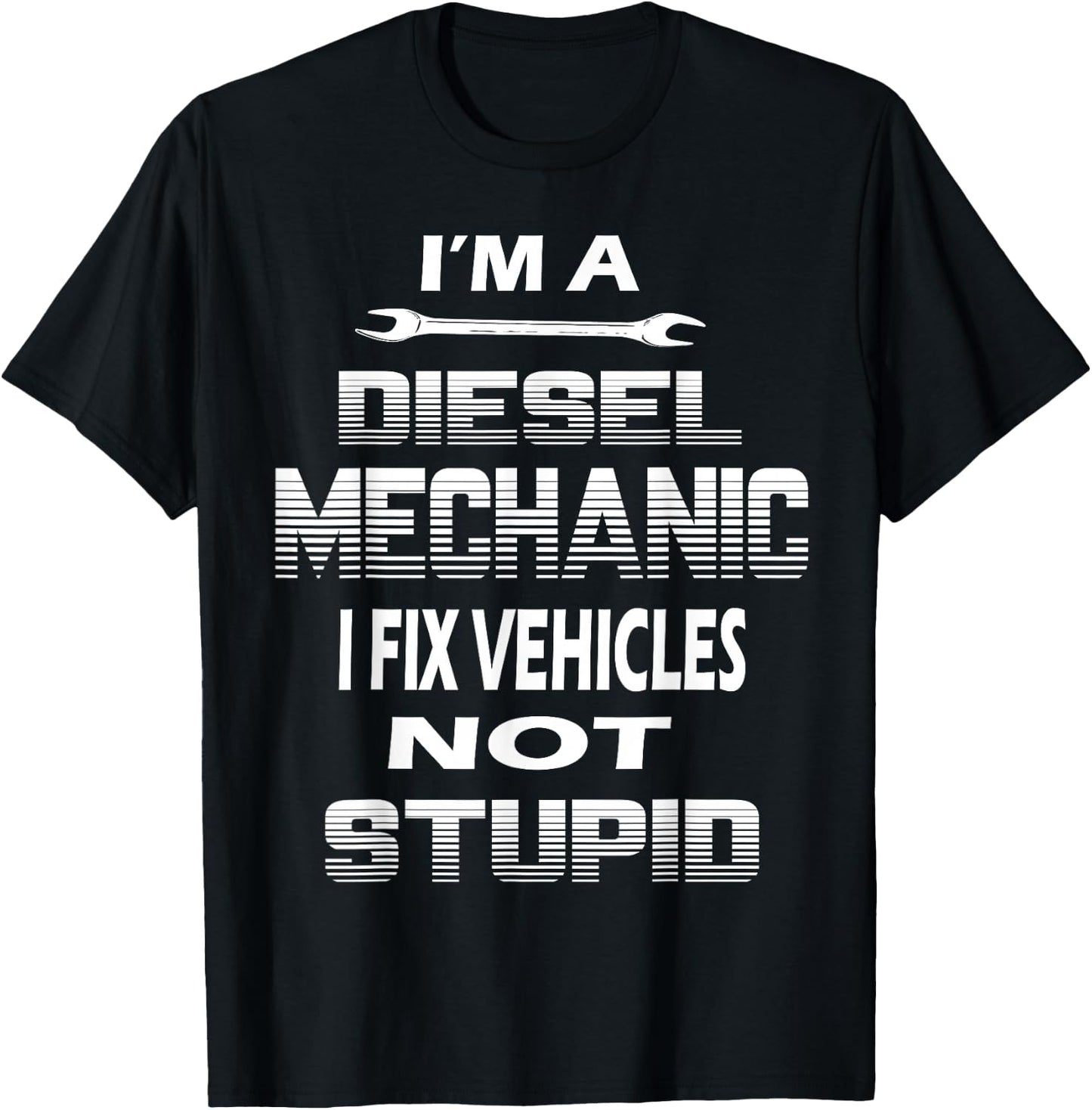 Diesel Mechanics Uniform T Shirt Diesel Tech Shirt T-Shirt - T-Shirt | Black