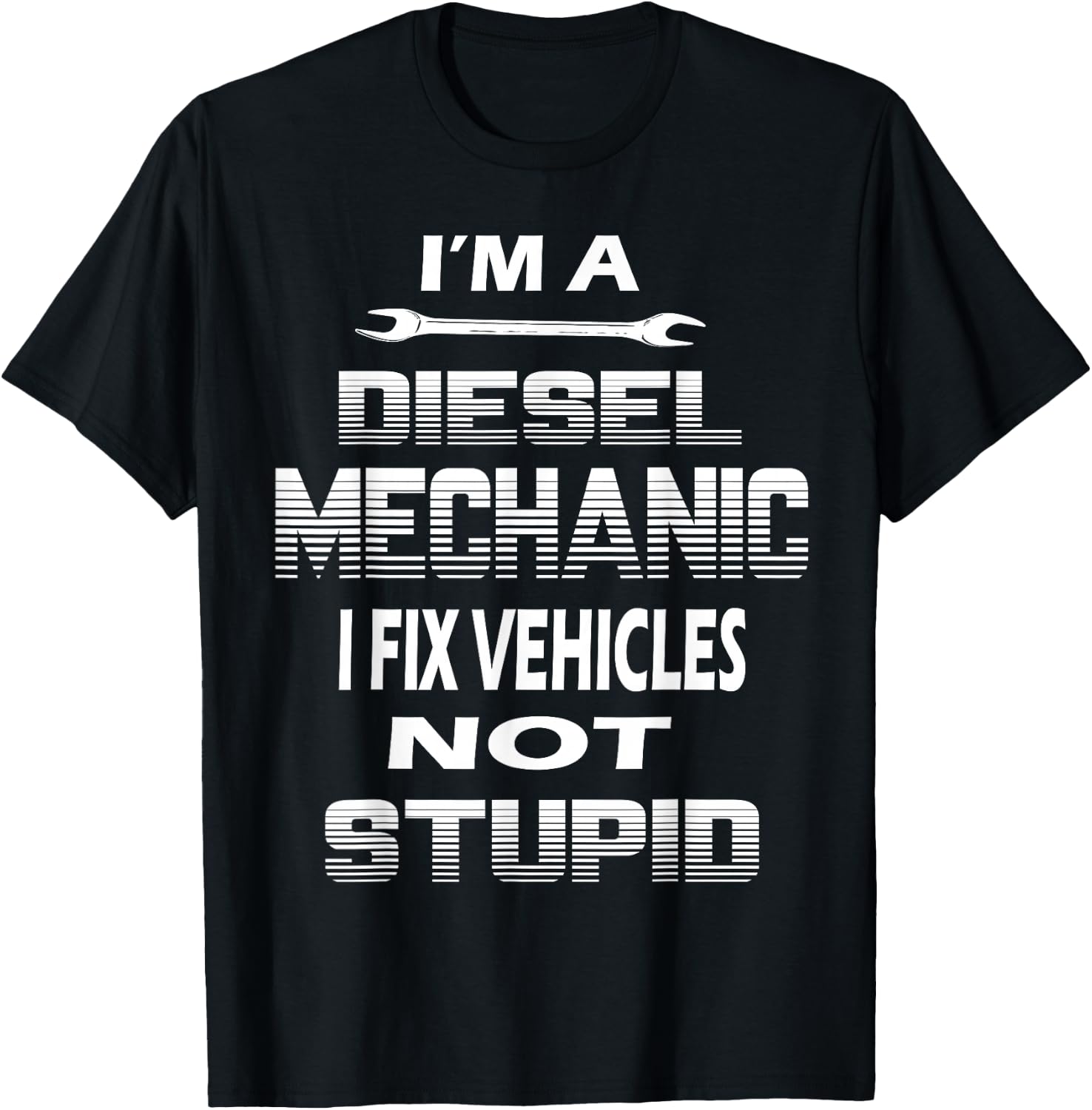 Diesel Mechanics Uniform T Shirt Diesel Tech Shirt T-Shirt - T-Shirt | Black