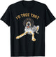 Bluetick Coonhound, I'd Tree That T-Shirt - T-Shirt | Black