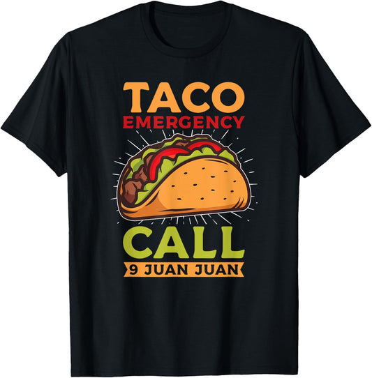 Taco Tuesday Mexico Food Tacos Gift - Men's Black Short Sleeve - Small - Classic Fit - Cinco de Mayo, Taco Tuesday, Mexican Cuisine Lovers - Fun, Casual - Unique Graphic Design T-Shirt - T-Shirt | Black