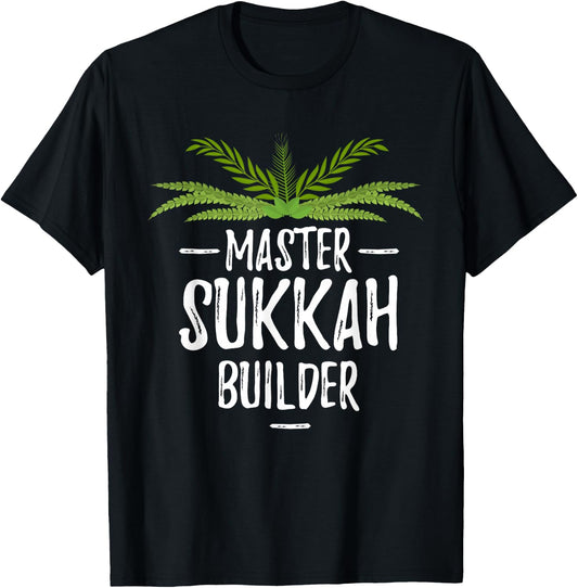 Feast of Tabernacles with Lulav and Etrog or Sukkot T-Shirt - T-Shirt | Black