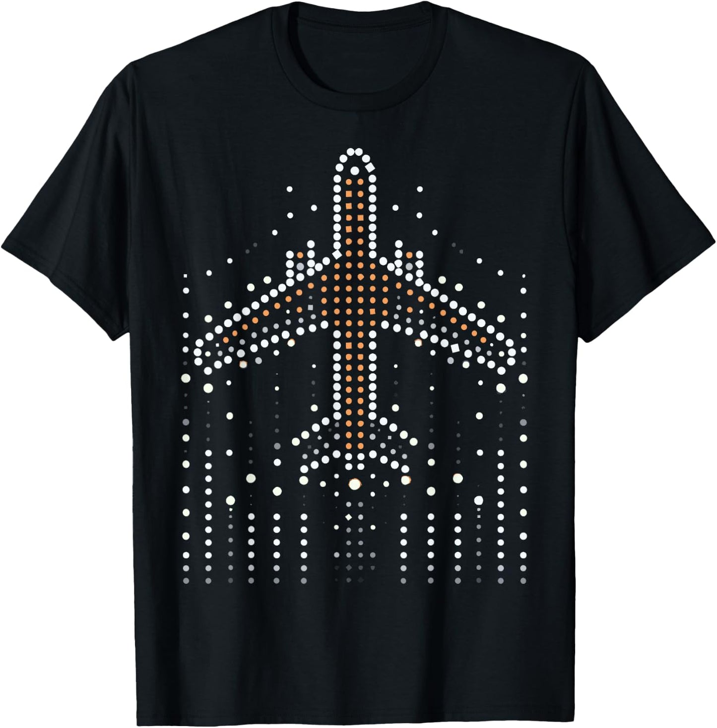 Aviator Flight Aviation Airplane Pilot T-Shirt - T-Shirt | Black