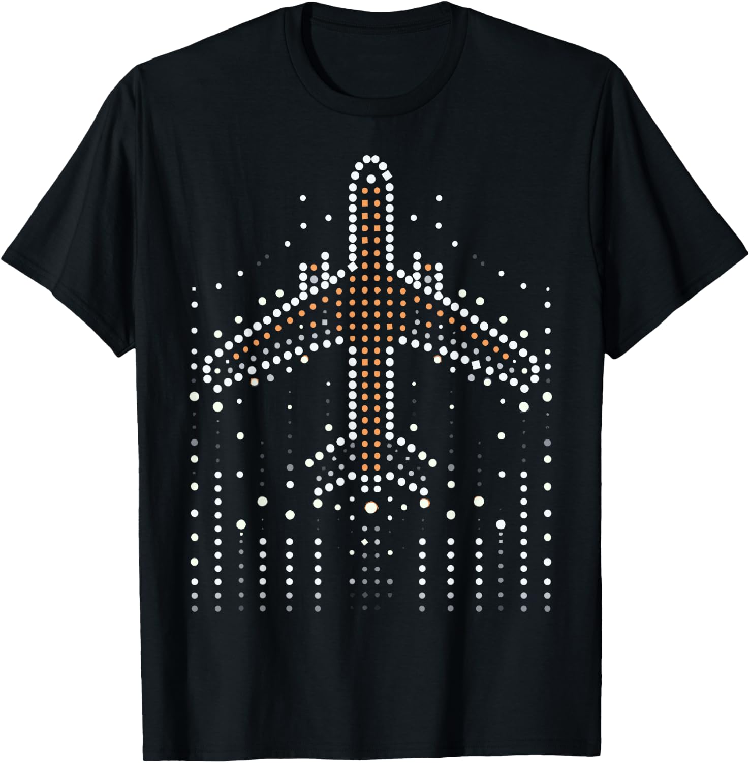 Aviator Flight Aviation Airplane Pilot T-Shirt - T-Shirt | Black