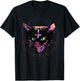 Goth Evil Cat T Shirt Lucipurr Kitten Cult Satanic Cat Lover Men Women T-Shirt - T-Shirt | Black