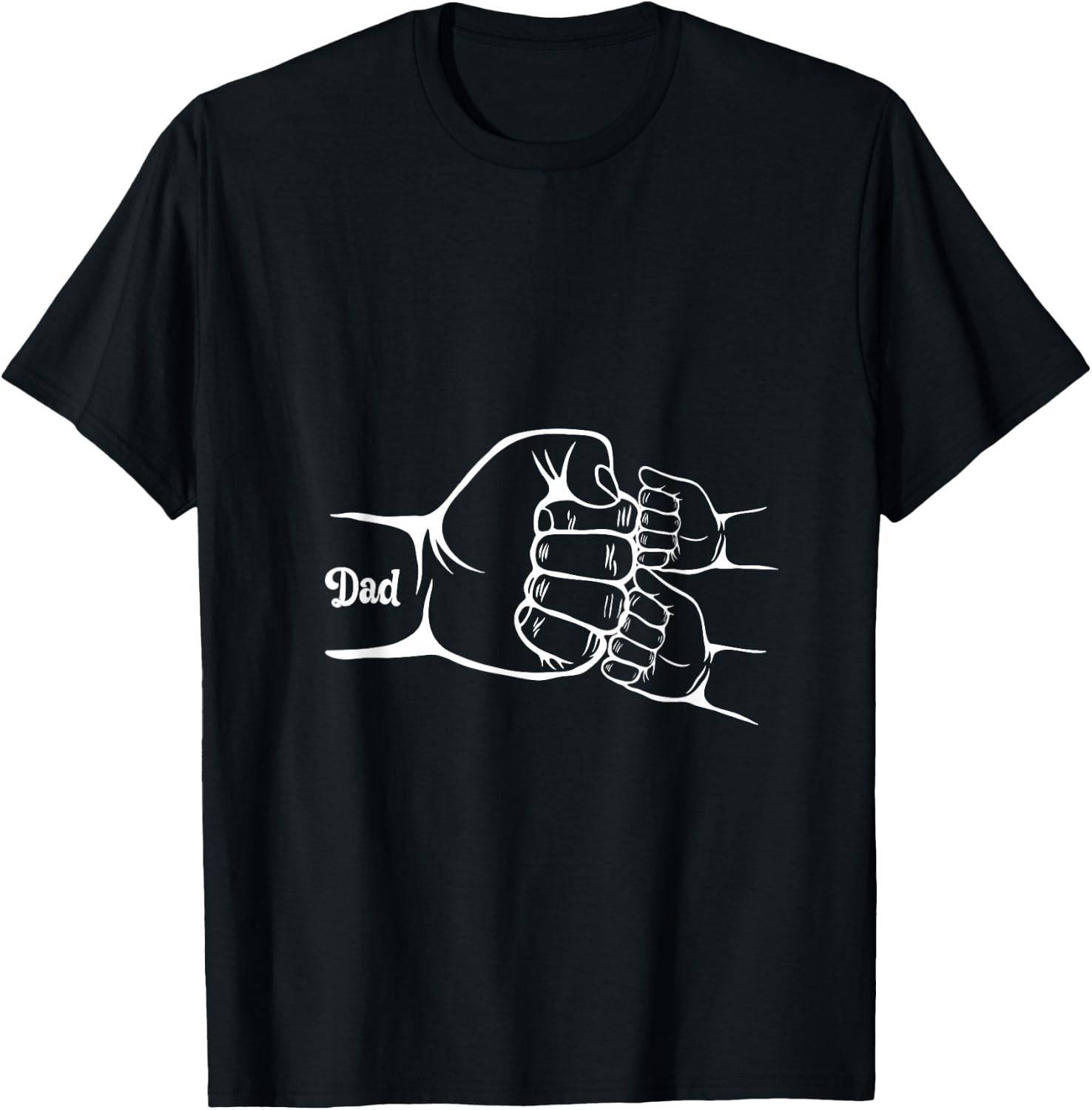 Father's Day Dad Shirt Funny Daddy Daughter Matching Shirt T-Shirt - T-Shirt | Black