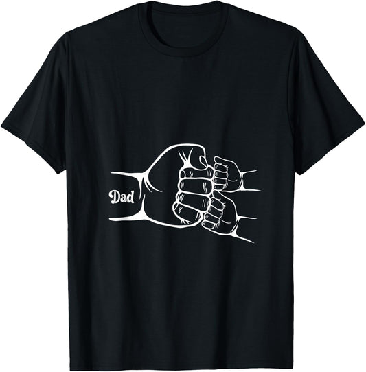 Father's Day Dad Shirt Funny Daddy Daughter Matching Shirt T-Shirt - T-Shirt | Black
