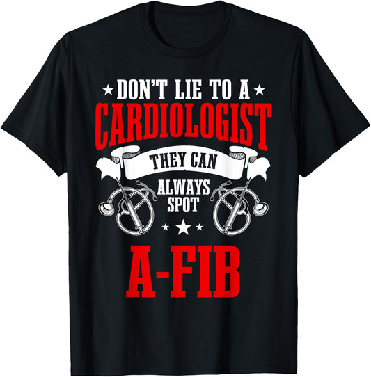 Cardiologist Cardiac Surgeon Physician T-Shirt - T-Shirt | Black