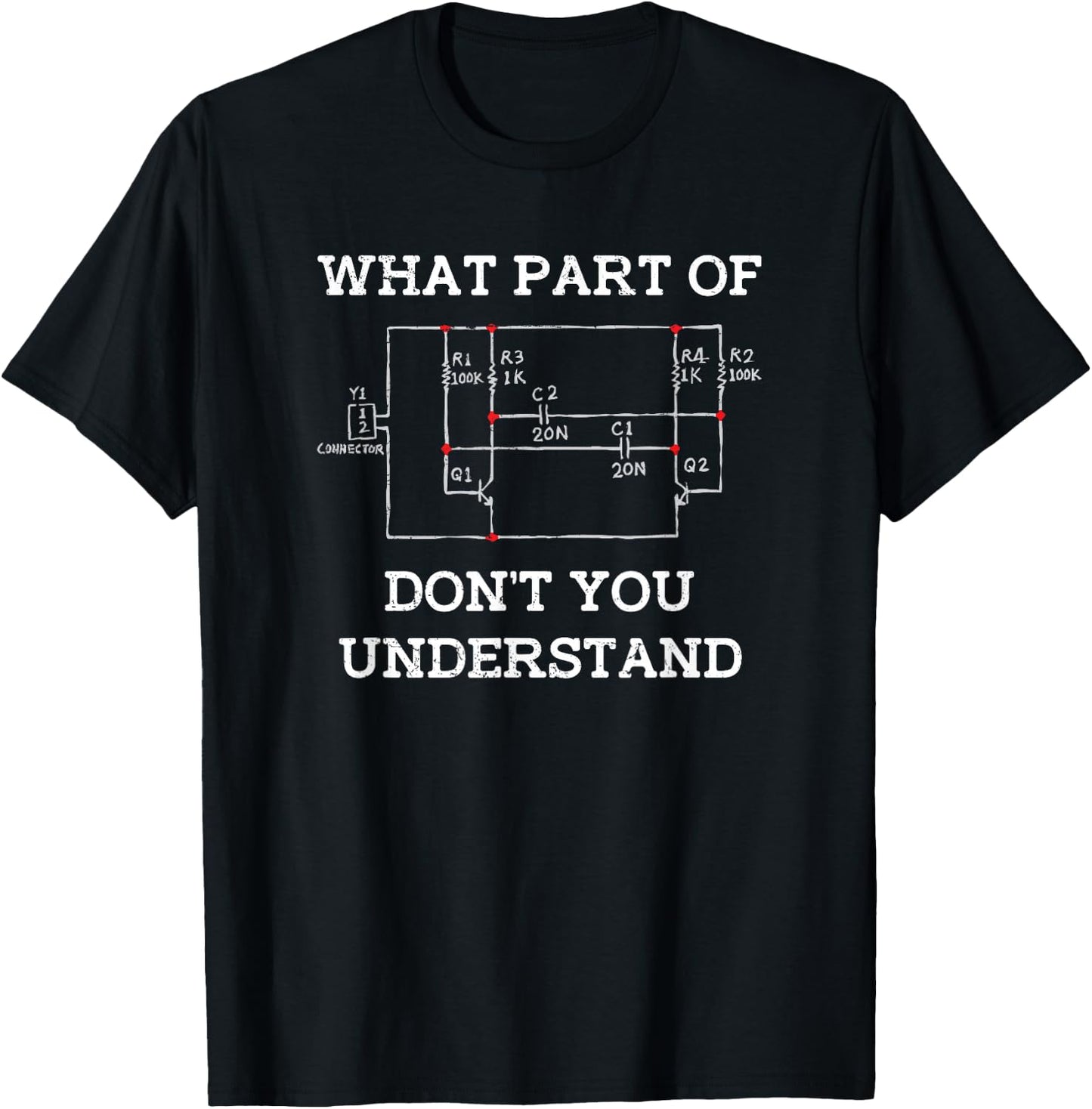Electrical Engineer Gifts - Circuit Board Nerd T-Shirt - T-Shirt | Black