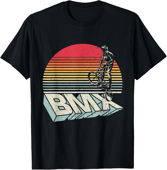 BMX Vintage Bike Fans Kids Gift - BMX Freestyle T-Shirt - T-Shirt | Black