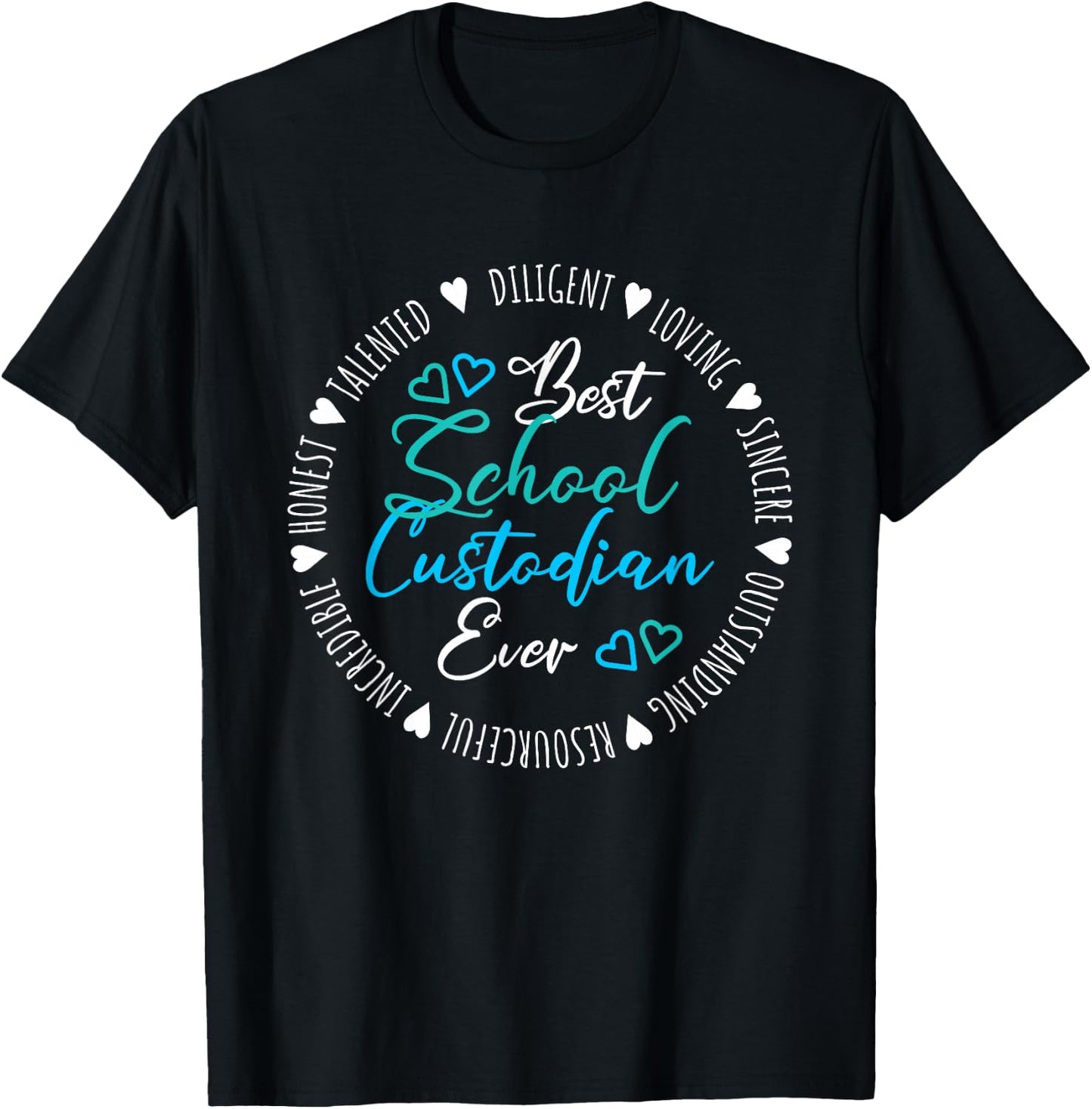 Best School Administrator of All Time T-Shirt - T-Shirt | Black