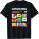 Ghostbusters Retro Video Game Graphics Vintage Movie T-Shirt - T-Shirt | Black