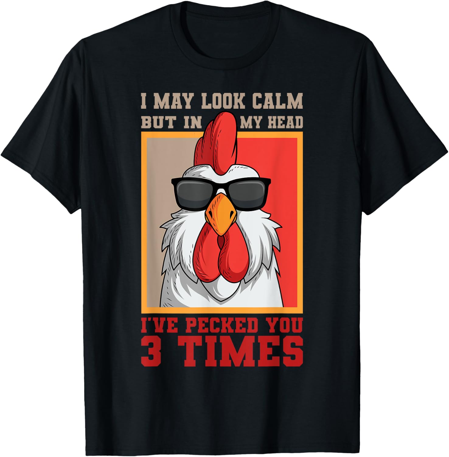 Rooster Chicken Farmers Farm Poultry Lover T-Shirt - T-Shirt | Black