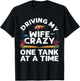 Funny Aquarium Designs Men Dad Husband Fish Tank Fishkeeping T-Shirt - T-Shirt | Black