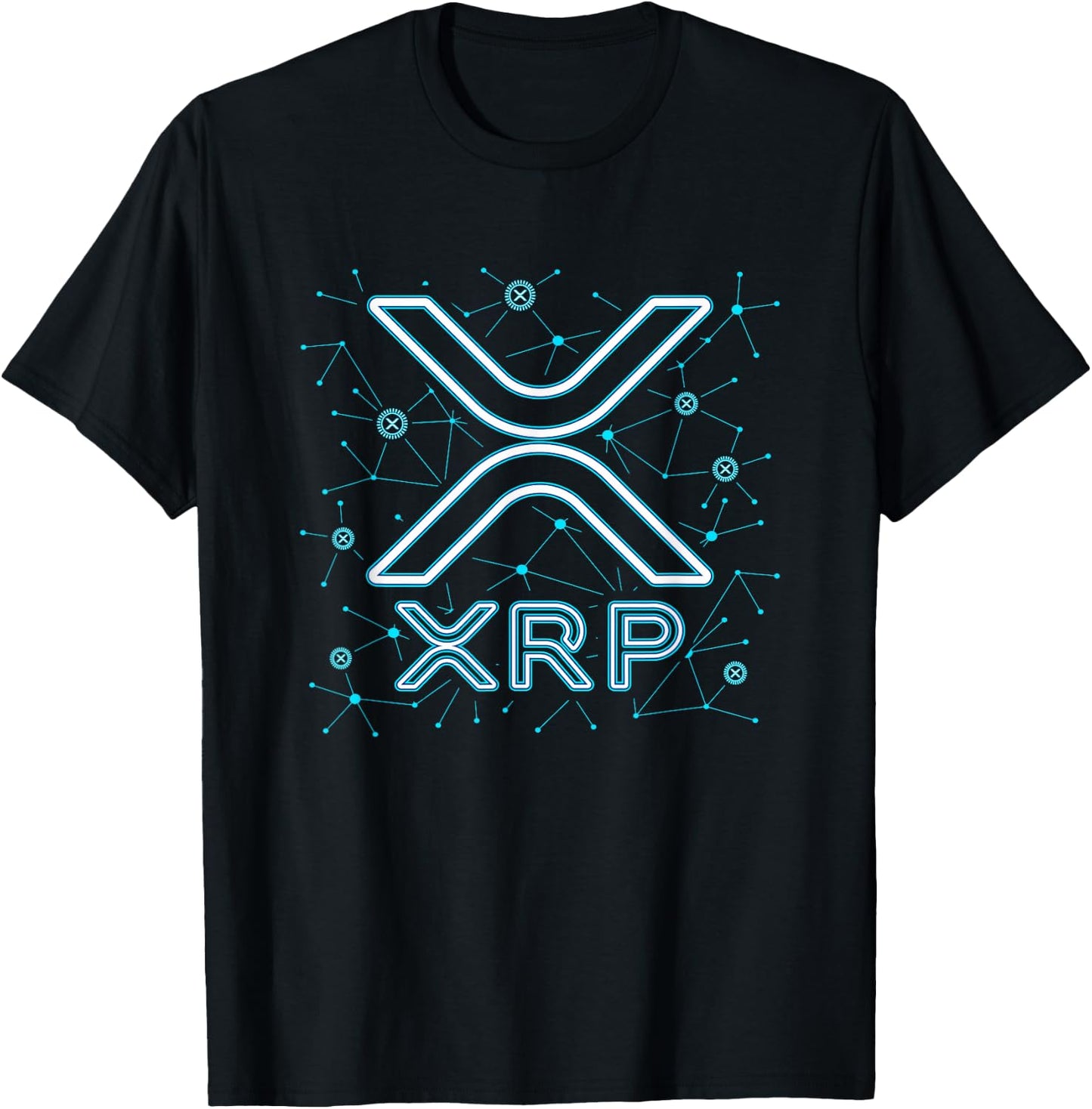 XRP Crypto - XRP Cryptocurrency - XRPL Blockchain - XRP T-Shirt - T-Shirt | Black