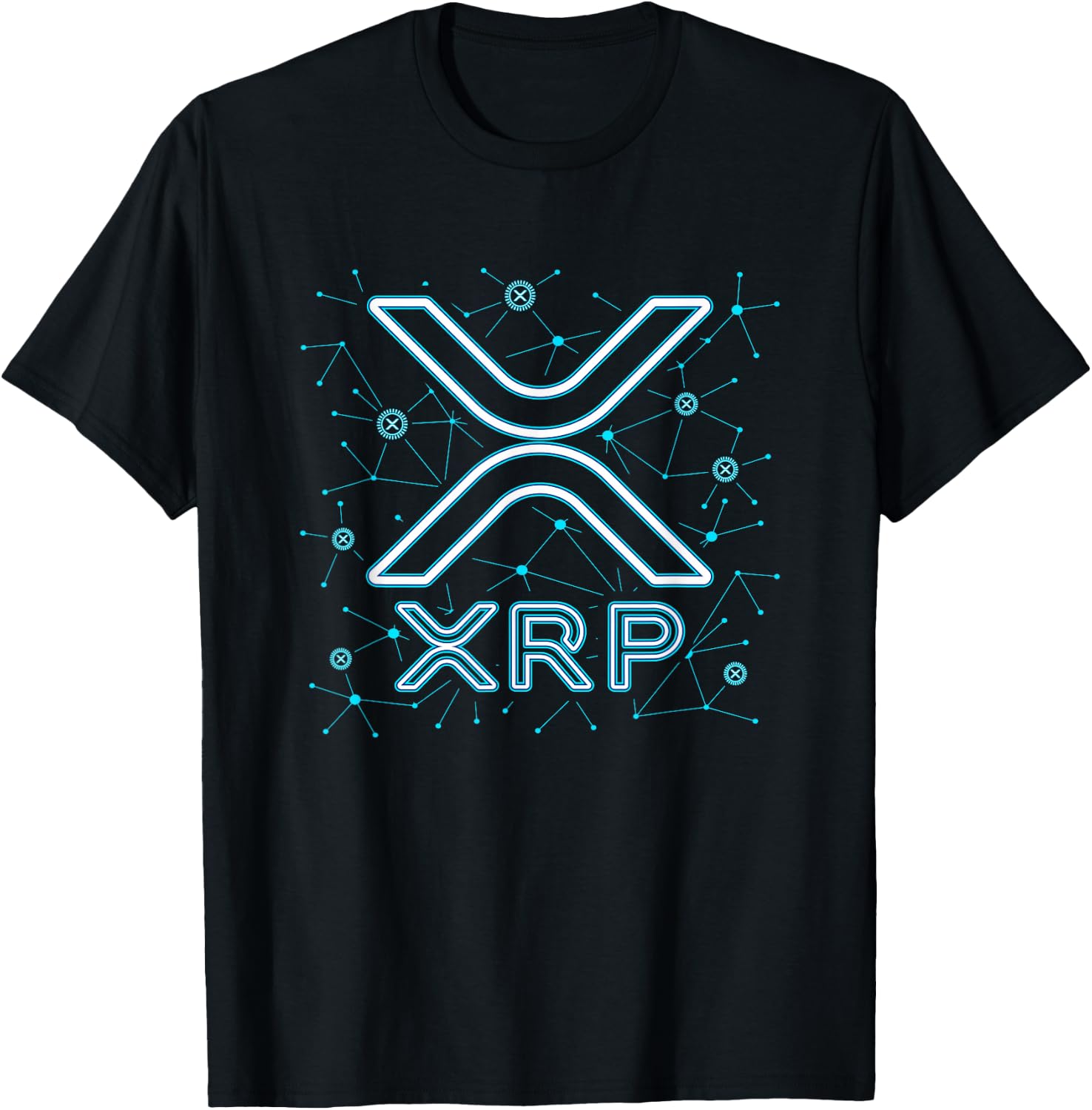 XRP Crypto - XRP Cryptocurrency - XRPL Blockchain - XRP T-Shirt - T-Shirt | Black