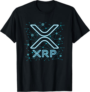 XRP Crypto - XRP Cryptocurrency - XRPL Blockchain - XRP T-Shirt - T-Shirt | Black