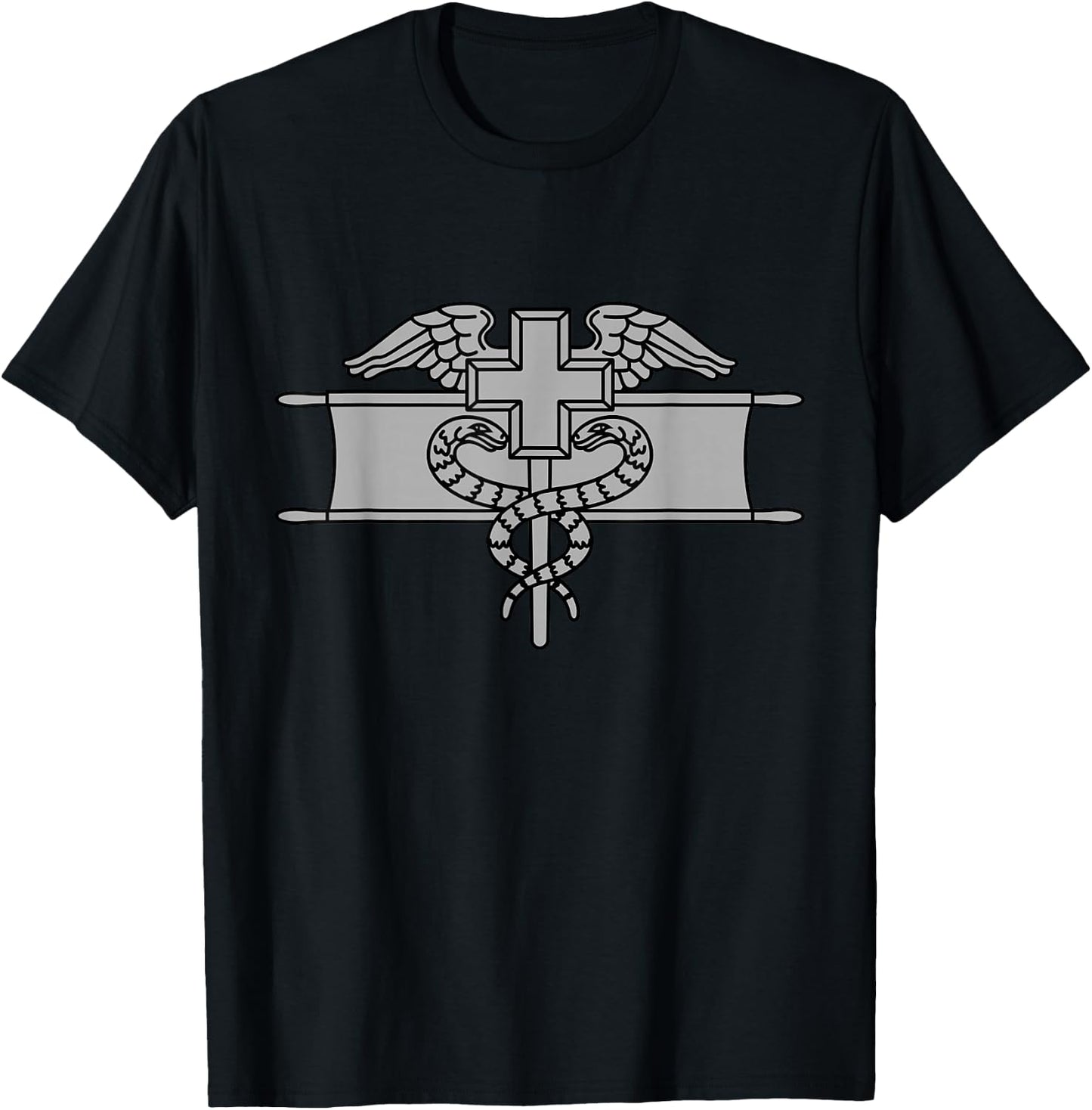 US Army Expert Field Medical Badge (EFMB) - 68W T-Shirt - T-Shirt | Black