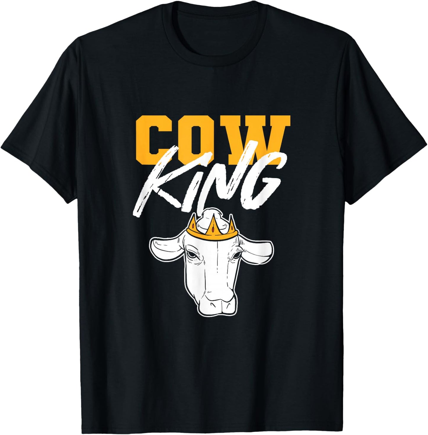 Cow King Cowman T-Shirt - T-Shirt | Black