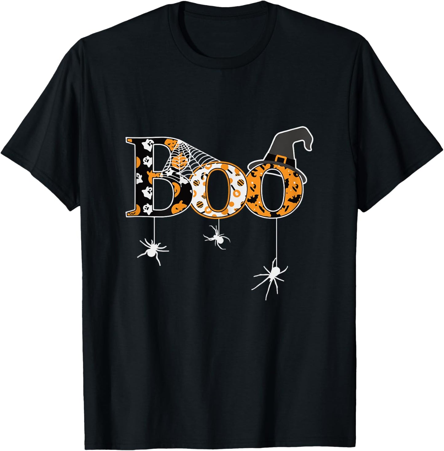 Halloween Motif - Boo T-Shirt - T-Shirt | Black
