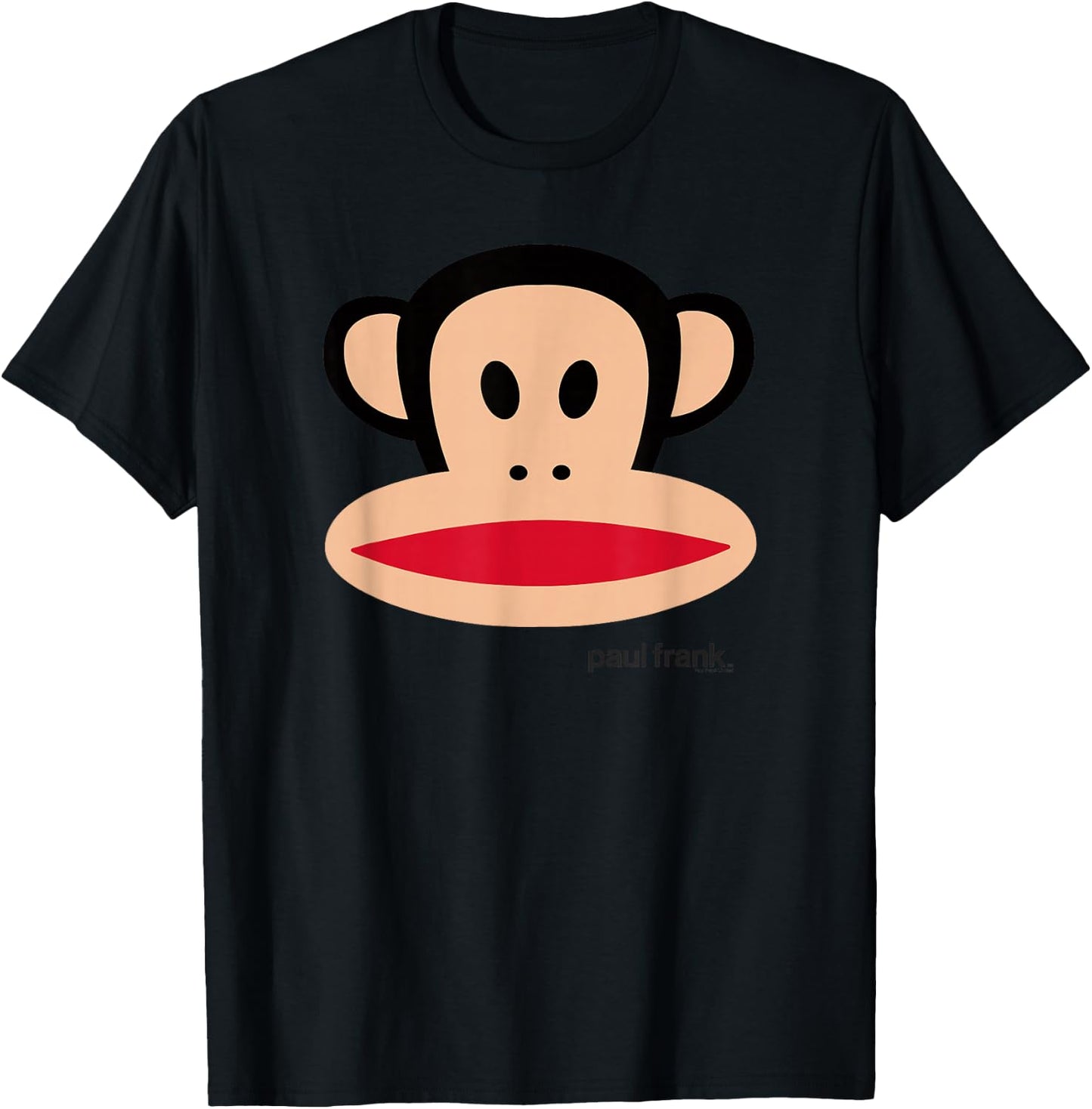 Paul Frank Julius The Monkey Big Face T-Shirt - T-Shirt | Black