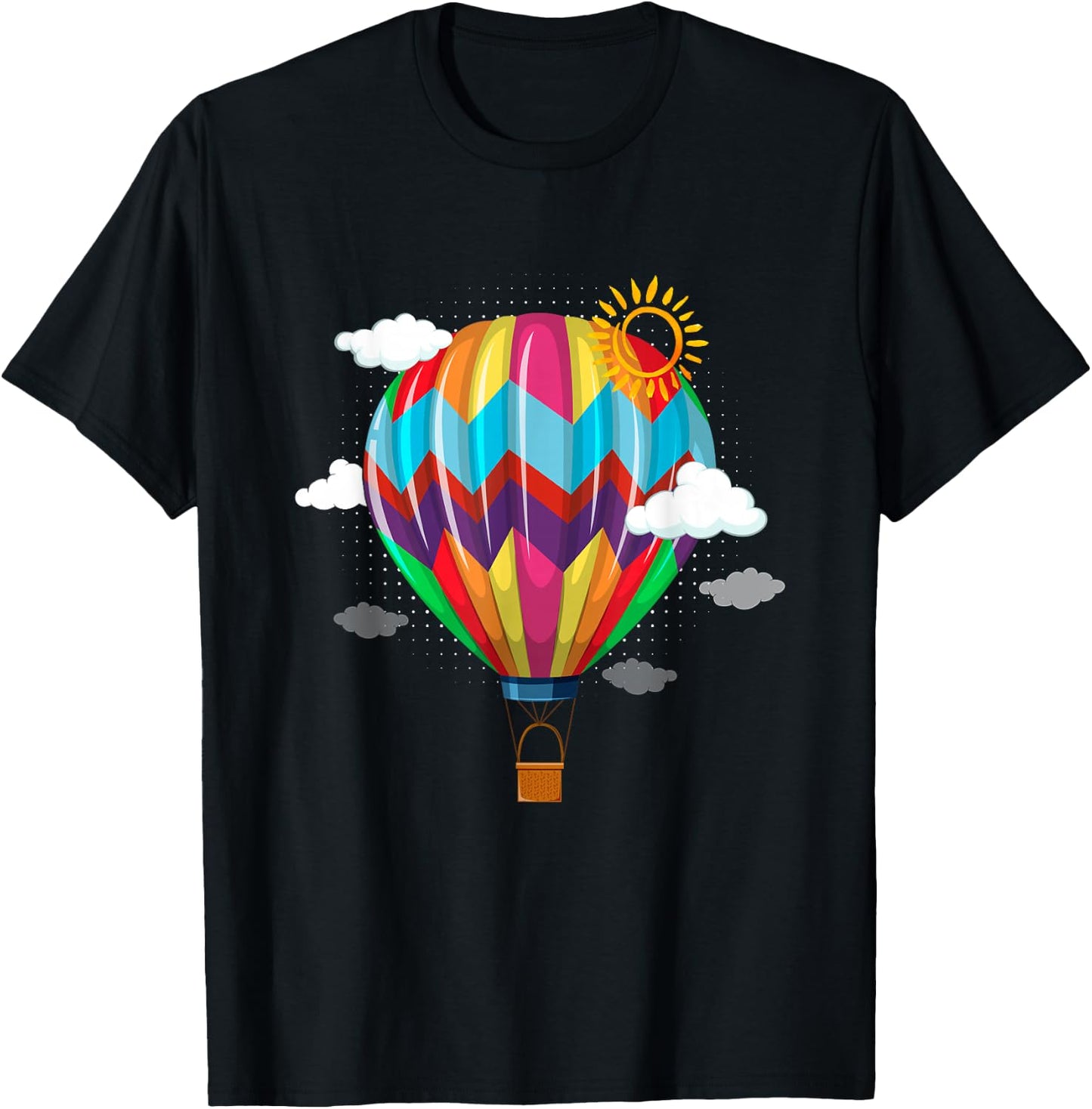 Retro Hot Air Balloon The Perfect Hot Air Balloon Pilot T-Shirt - T-Shirt | Black