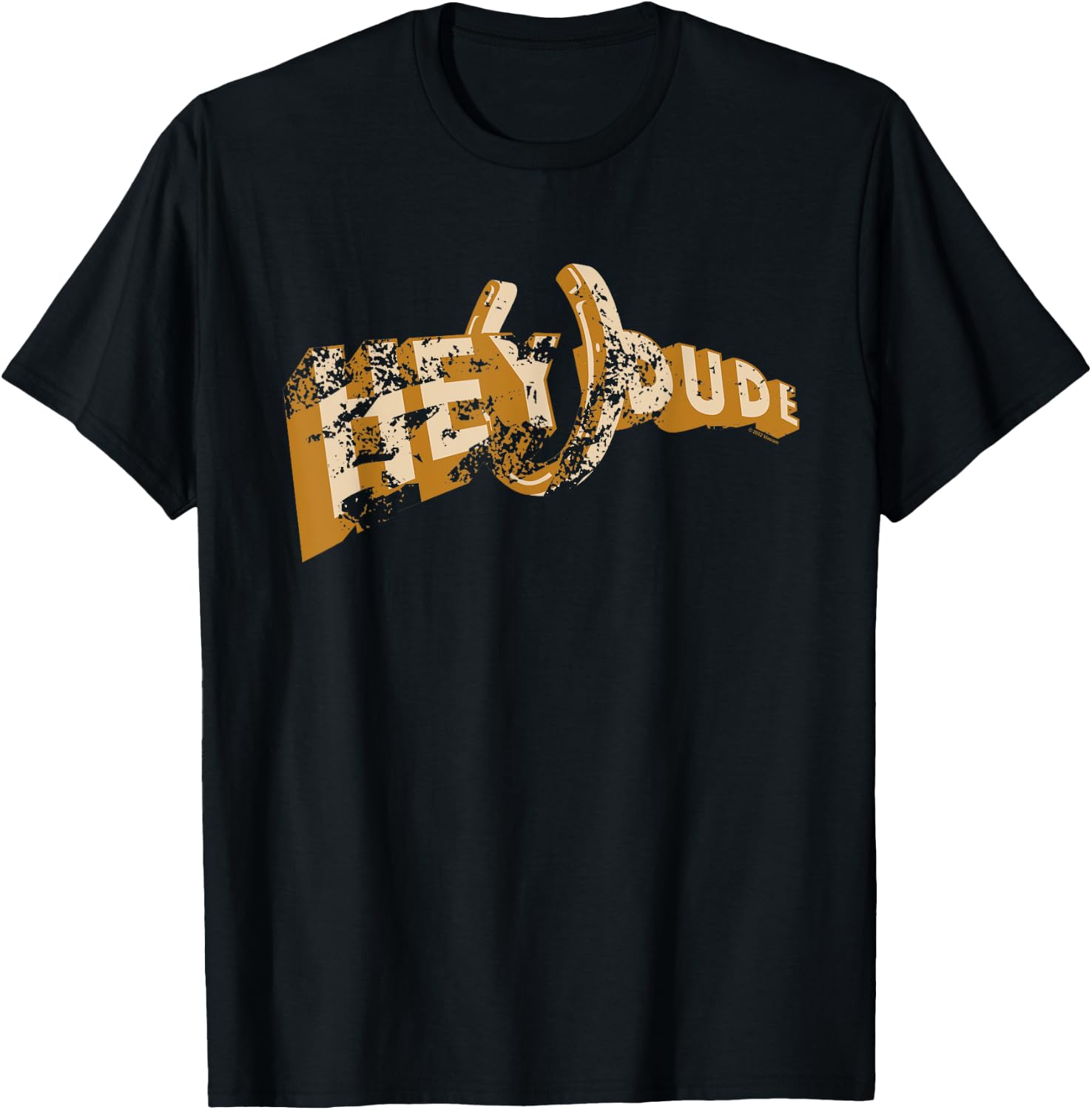 Hey Dude Horseshoe T-Shirt - T-Shirt | Black