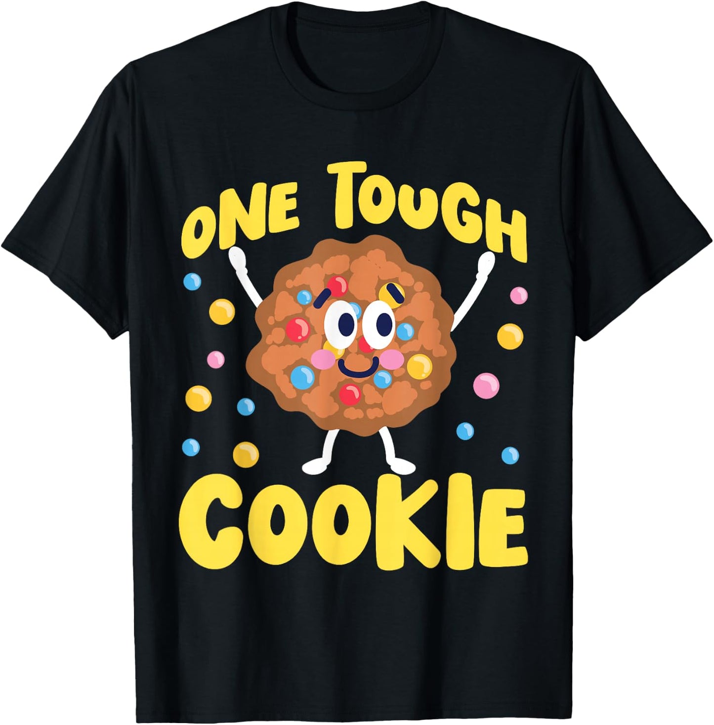 Bake Baking Cookie A Hard Biscuit T-Shirt - T-Shirt | Black