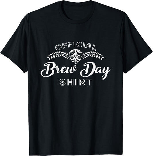 Homebrewing Brew Day For Craft Brewer Brewmaster T-Shirt - T-Shirt | Black