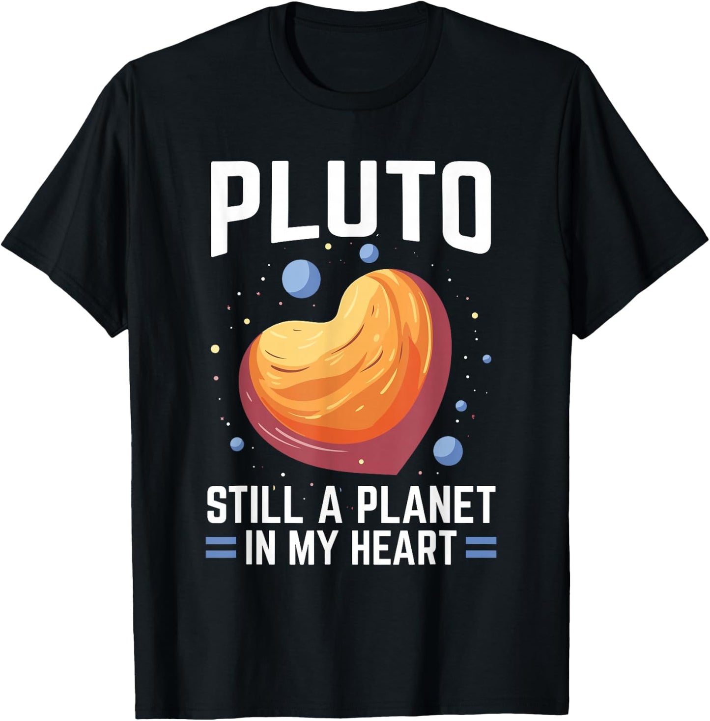 Pluto Astrology Space Science Planet Astronomer Astronomy T-Shirt - T-Shirt | Black