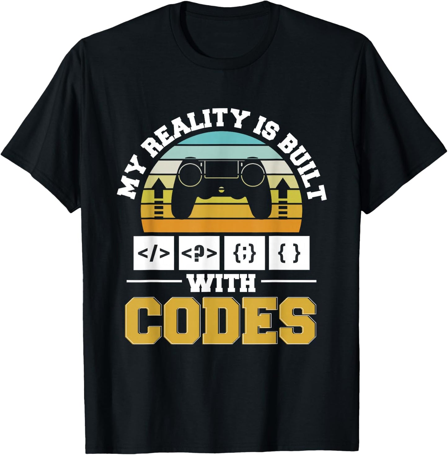 Coding Game Developer Game Dev Programmer Gaming Coder T-Shirt - T-Shirt | Black