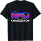 Charleston Straight Sunset Airlift Globemaster III Airplane T-Shirt - T-Shirt | Black