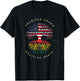 American Grown Bolivian Roots Bolivia Flag T-Shirt - T-Shirt | Black