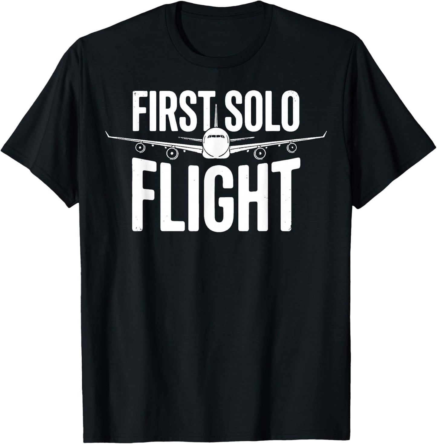 First Solo Flight T-Shirt - T-Shirt | Black