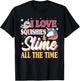 I Love Squishies & Slime All The Time Unicorn Lover T-Shirt - T-Shirt | Black