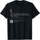 Blue Screen of Death Computer Crash BSOD Geek IT Costume T-Shirt - T-Shirt | Black