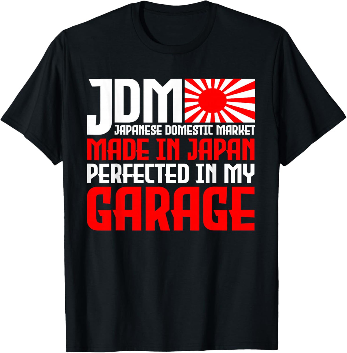 JDM Motorsport Car Tuning Automotive T-Shirt - T-Shirt | Black
