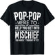 Pop-Pop Shirt from Grandchildren Grandfather Pop-Pop T-Shirt - T-Shirt | Black
