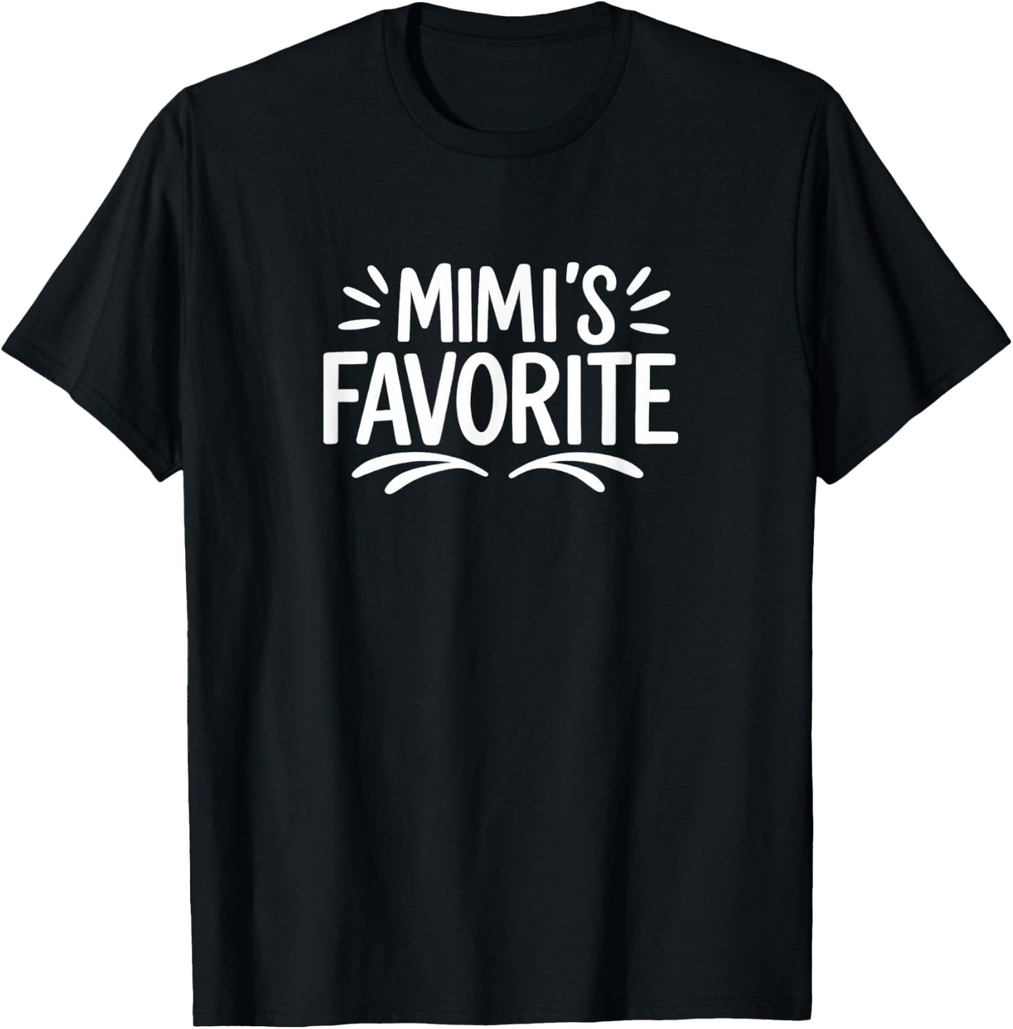Mimi's Favorite T-Shirt - T-Shirt | Black