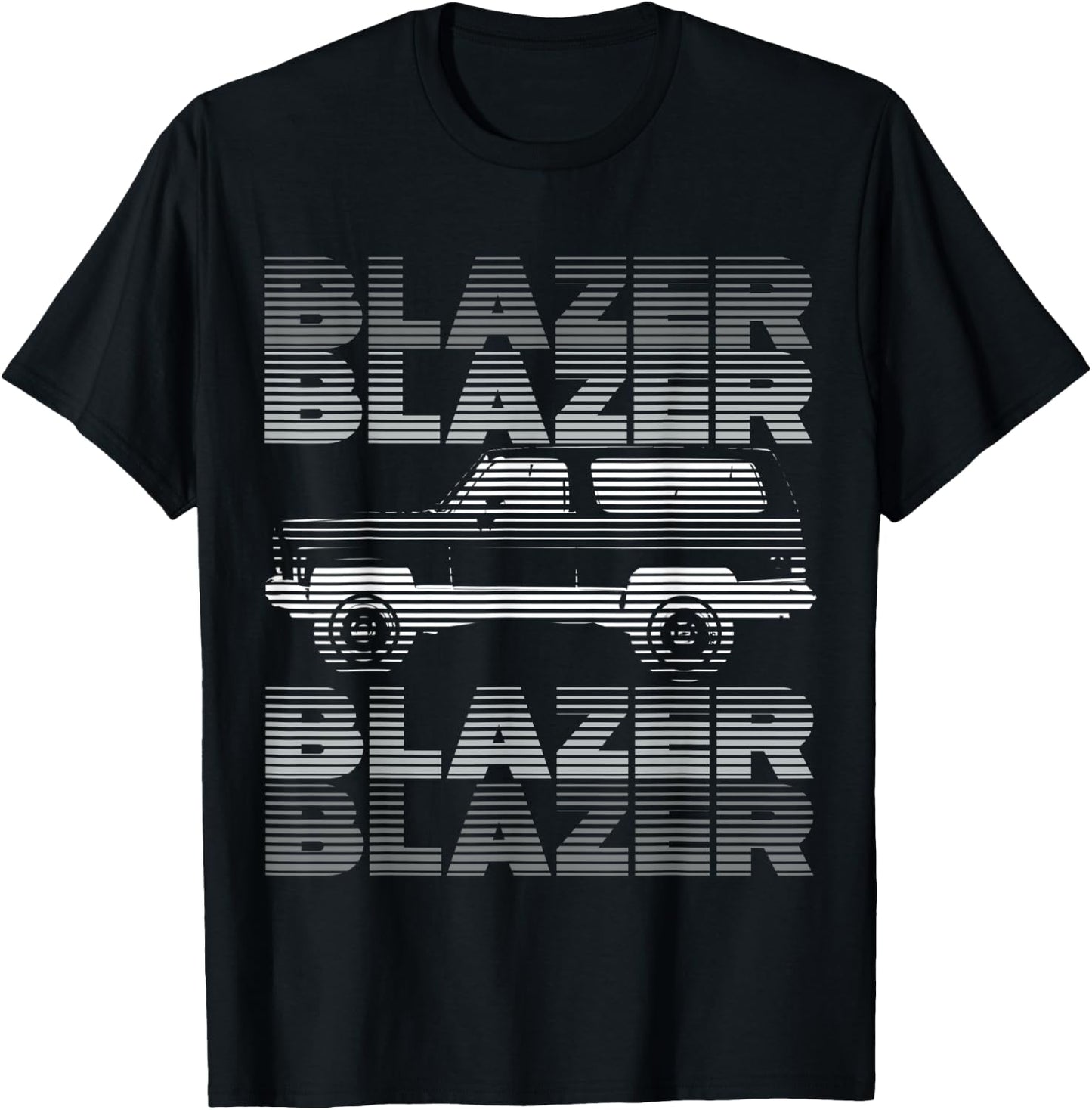 HoolaHotRod, K5,C10,Jimmy,Squarebody Truck,Suburban,Blazer,Silverado,4x4 -Adults Retro-Modern Mix Black Cotton T-Shirt - T-Shirt | Black