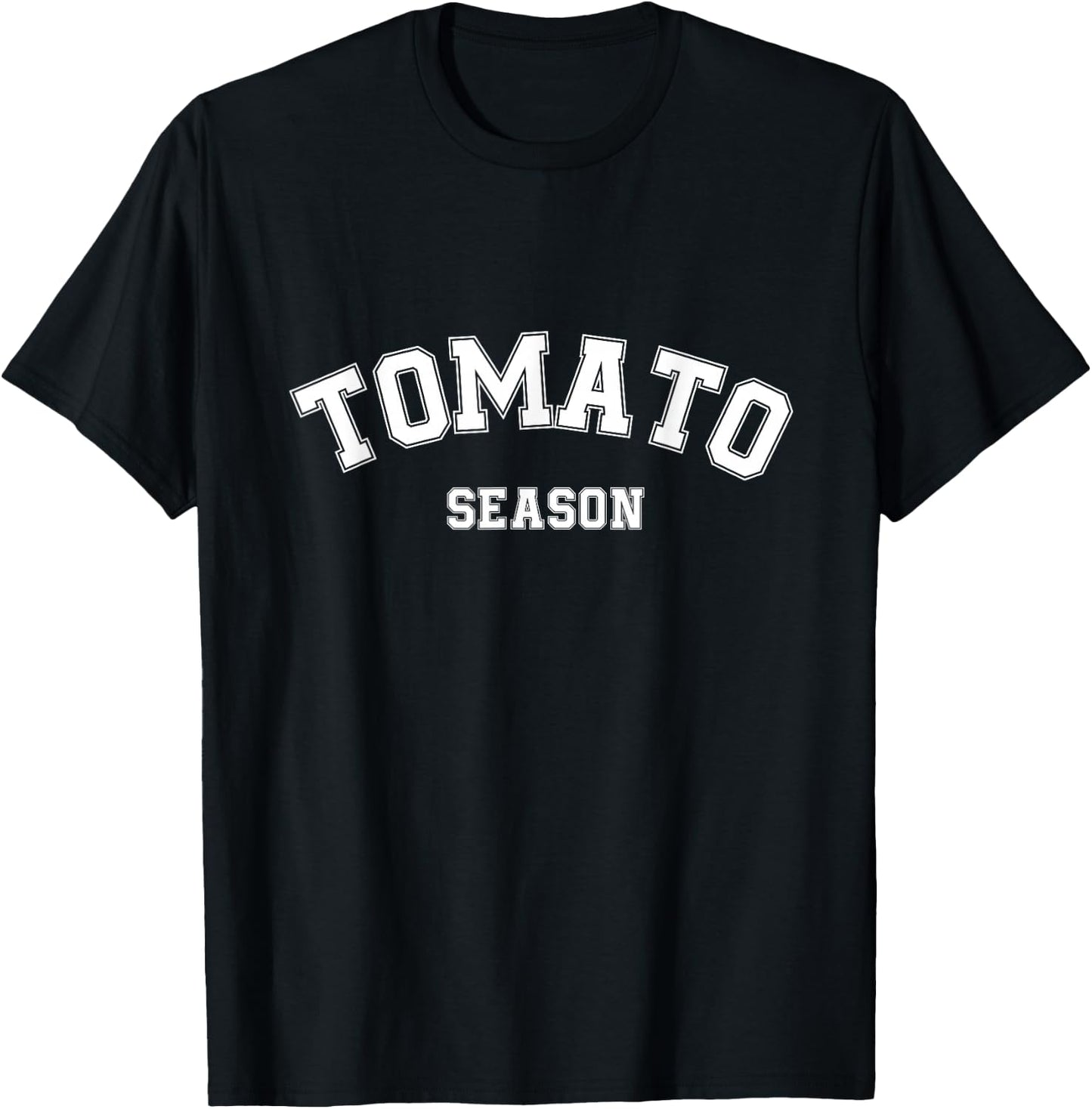 Tomato Season Funny Tomato Gardening Vegetables Farmer Farm T-Shirt - T-Shirt | Black