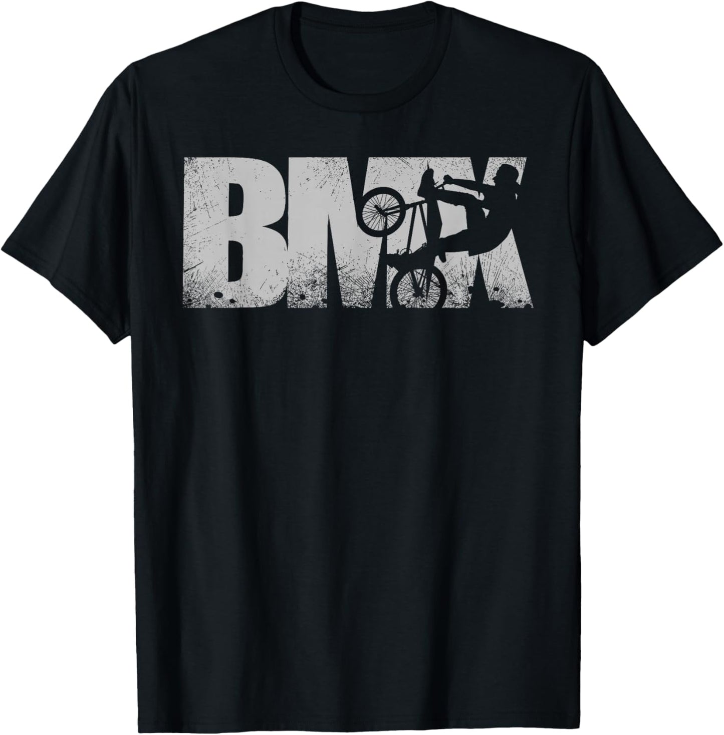 BMX Rider Apparel Gift Women Kids Boy Girls T-Shirt - T-Shirt | Black
