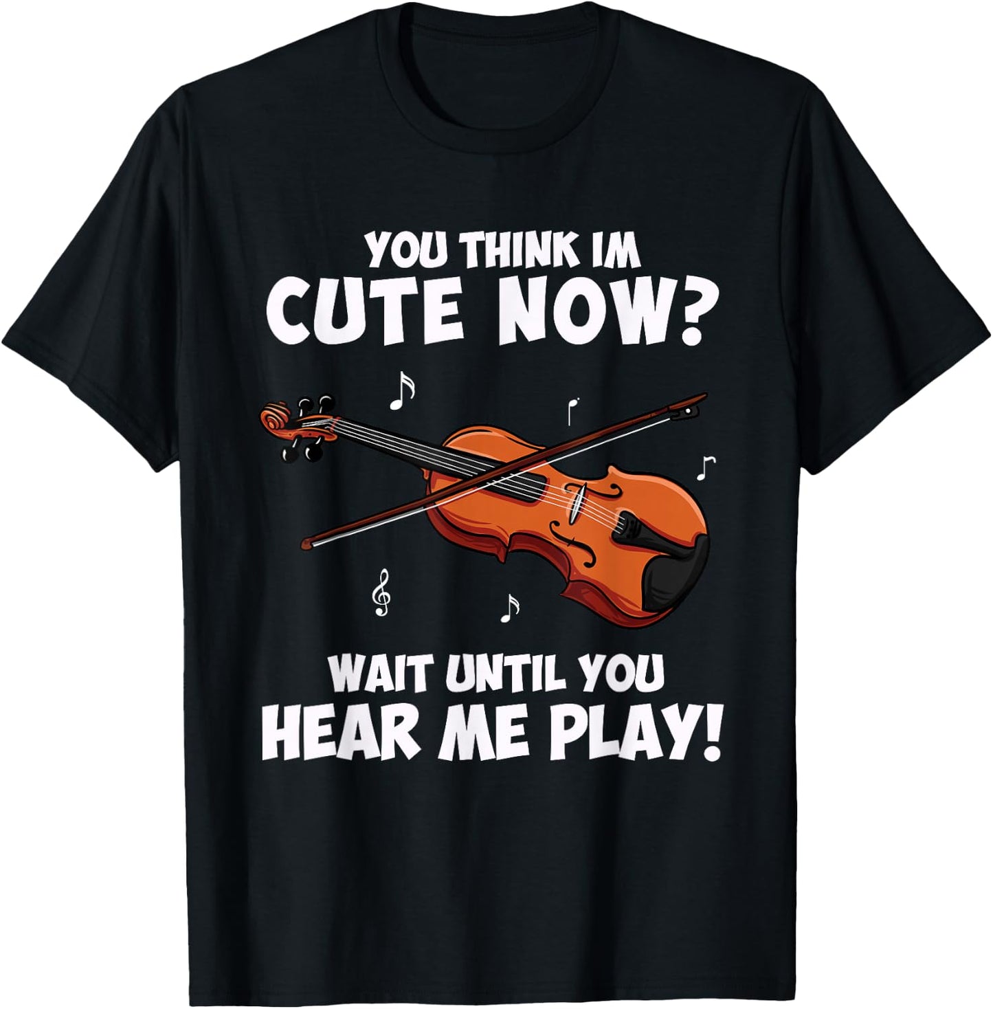 Violin Player Gift - Violinist T-Shirt - T-Shirt | Black