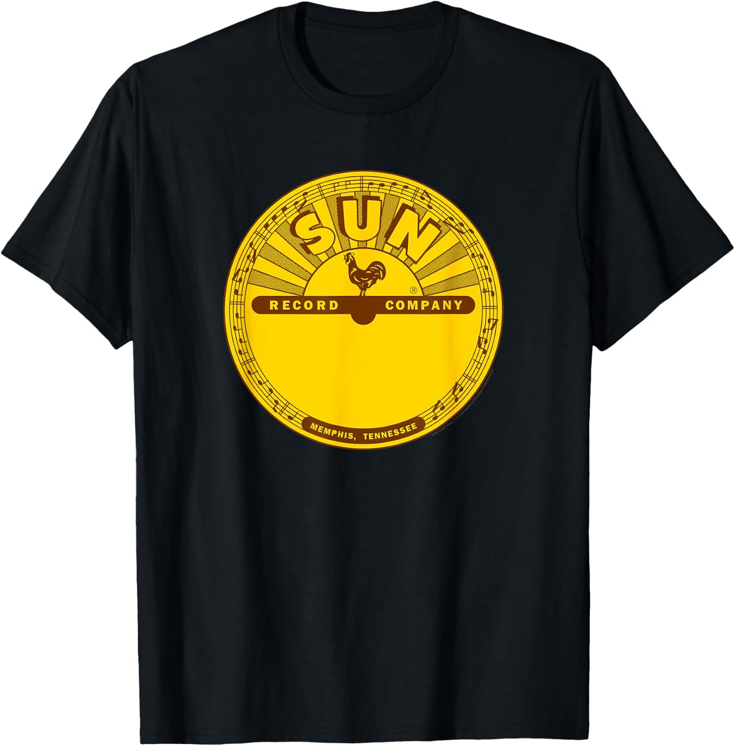 Sun Records Classic Logo T-Shirt - T-Shirt | Black