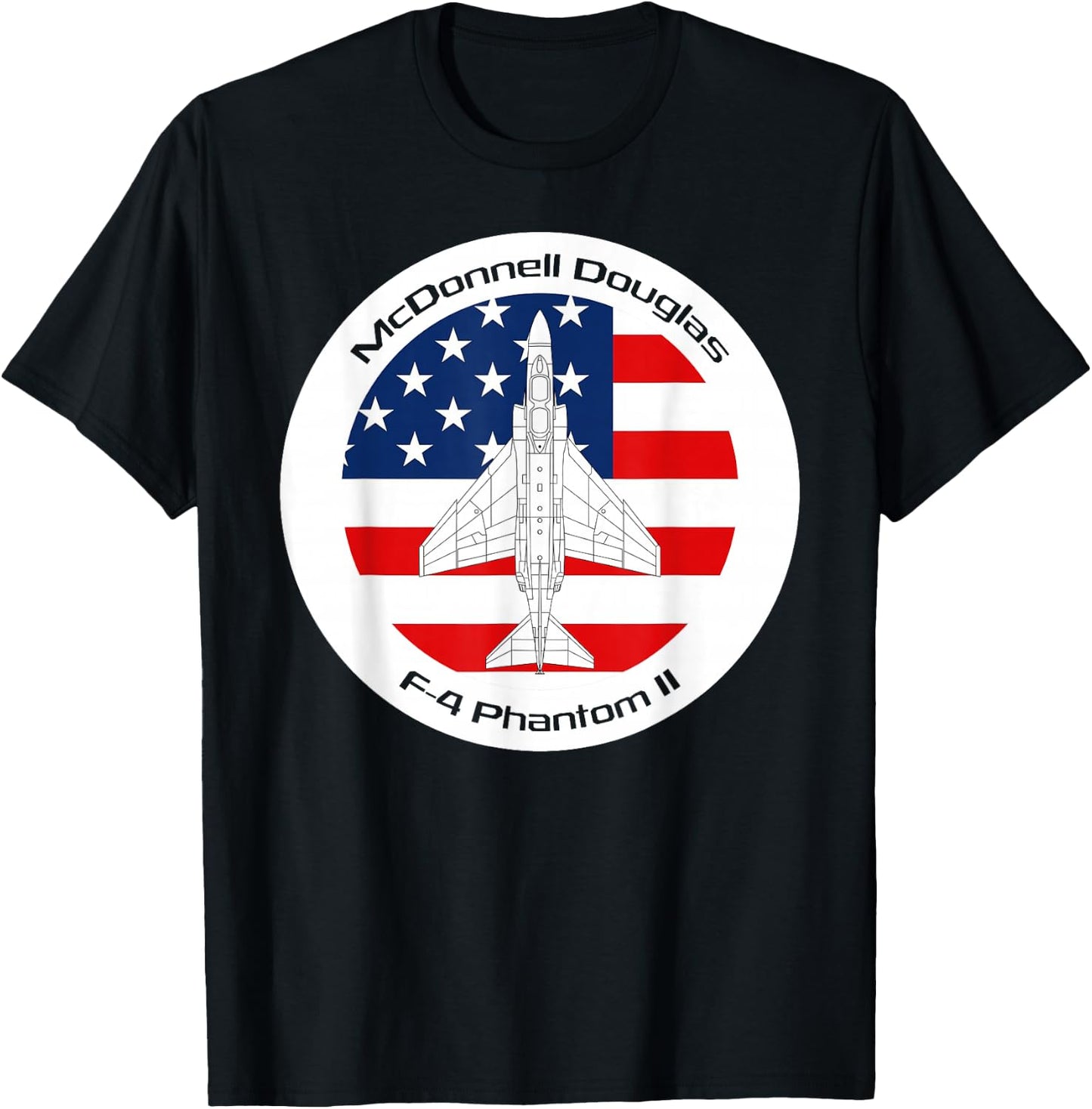 McDonnell Douglas F-4 Phantom II T-Shirt - T-Shirt | Black