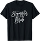 Stepmother of Bride Wedding Party Group Bridal Groom Gift T-Shirt - T-Shirt | Black