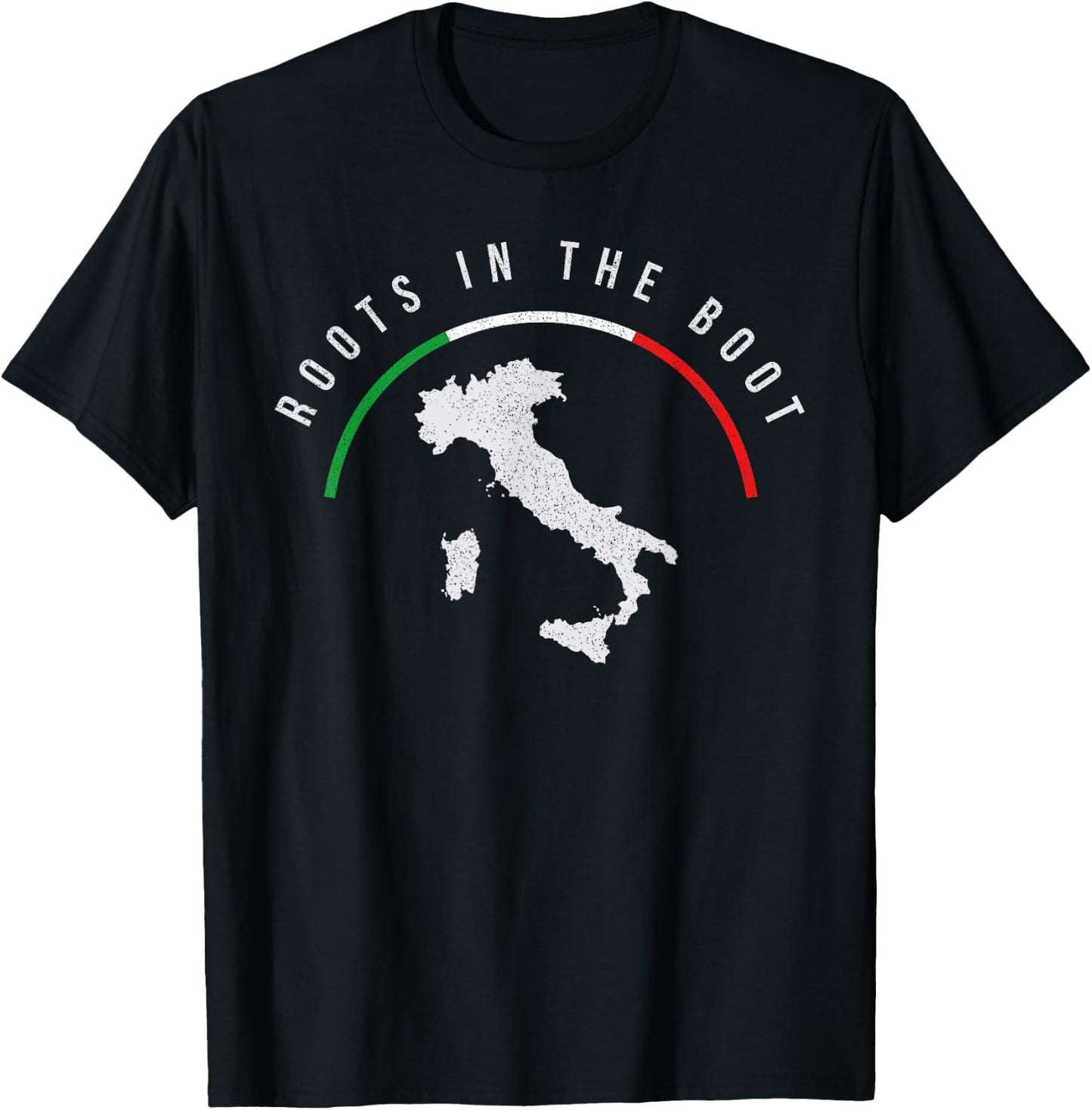 Italy Italian Flag Italy Men & Women T-Shirt - T-Shirt | Black