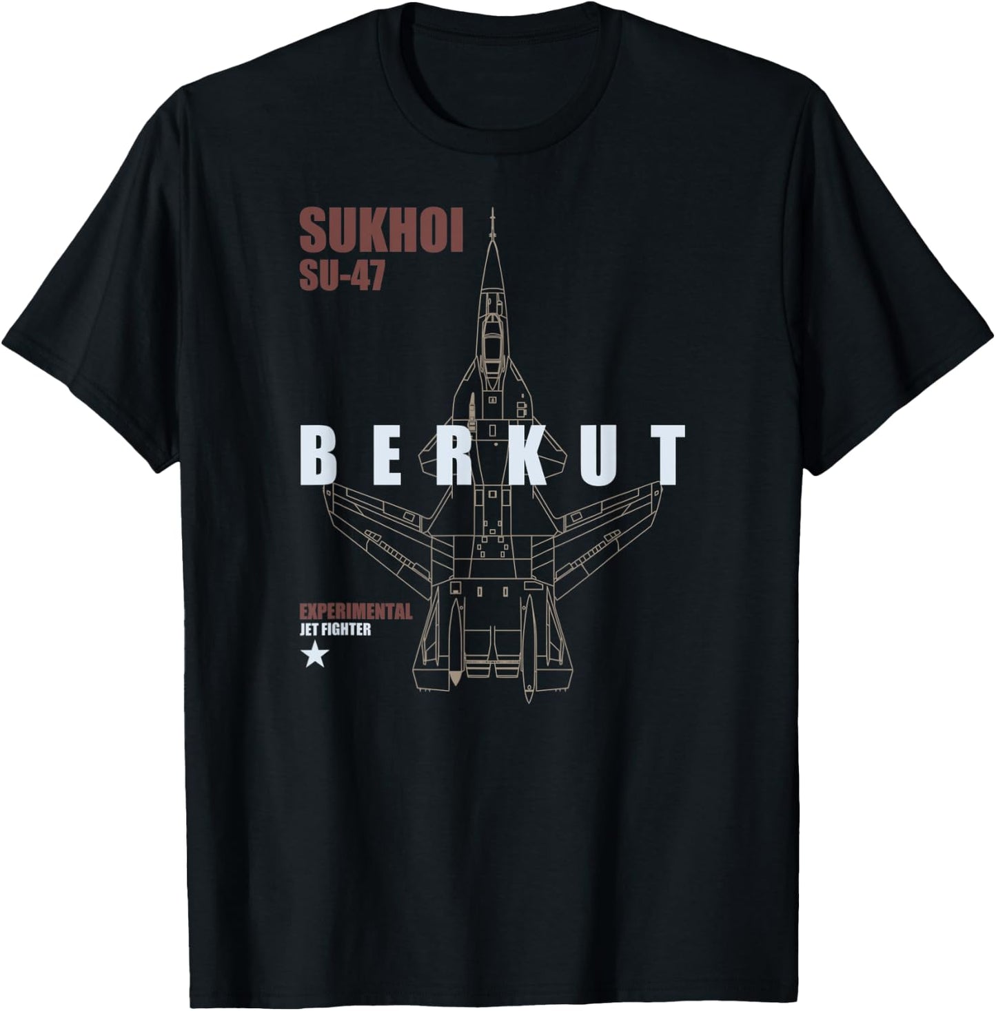SU-47 Berkut T-Shirt - T-Shirt | Black