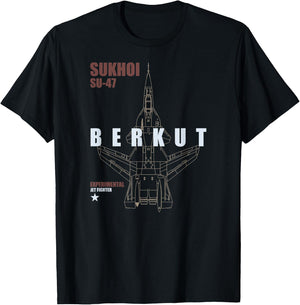 SU-47 Berkut T-Shirt - T-Shirt | Black