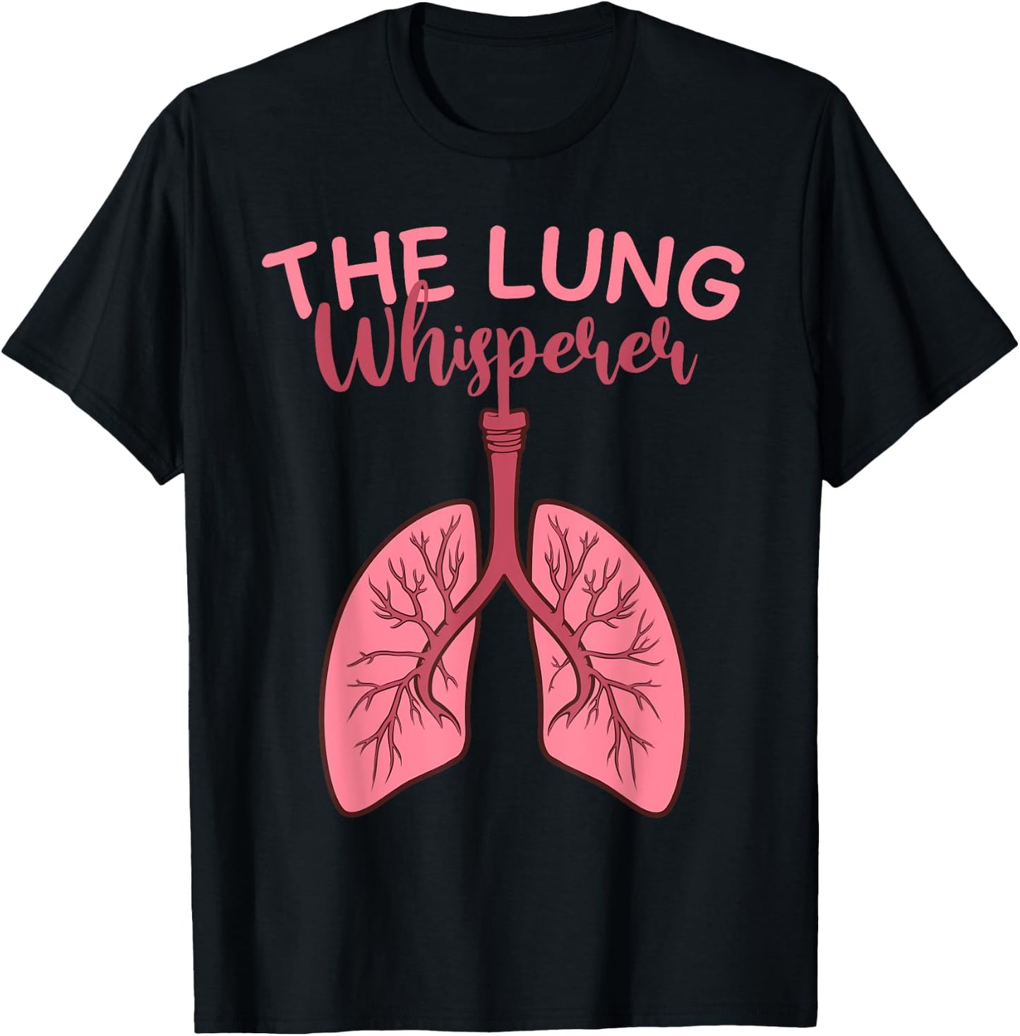 Cool Respiratory Therapy Women Care Week Lung Doctor T-Shirt - T-Shirt | Black